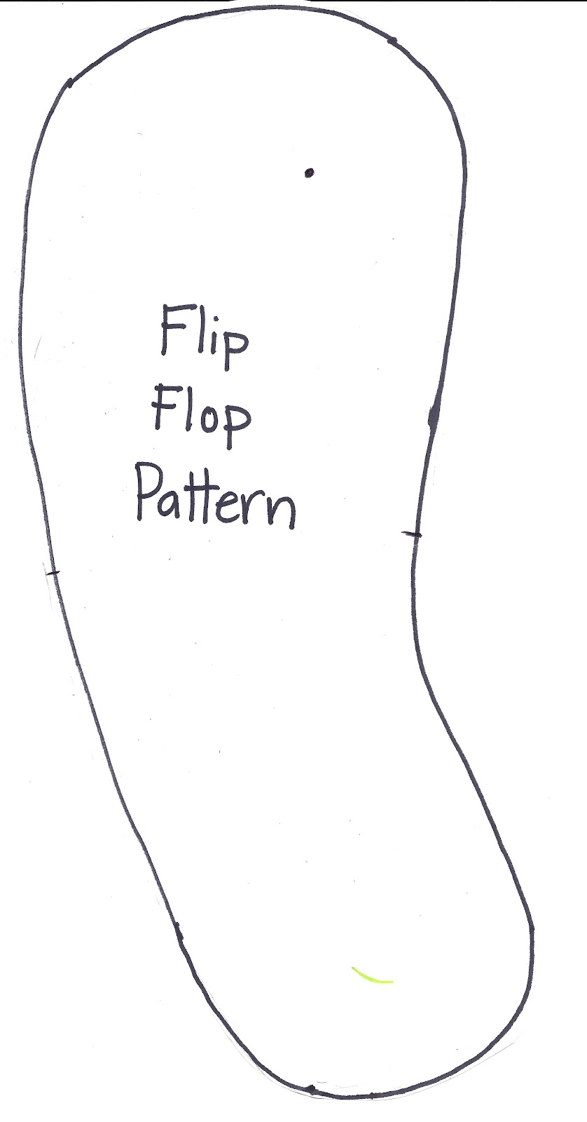 printable-flip-flop-template