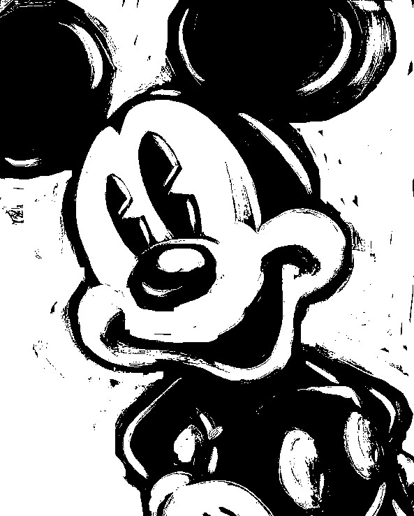 mickey mouse clip art free black and white - photo #41