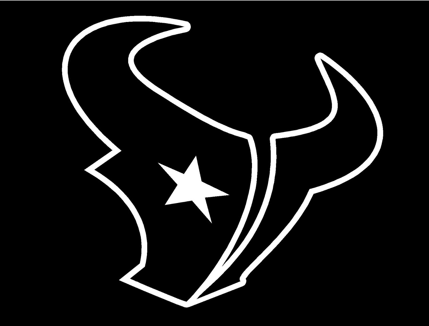 : Houston Texans Logo Decal Sticker 5.5 x 6 By Decals 