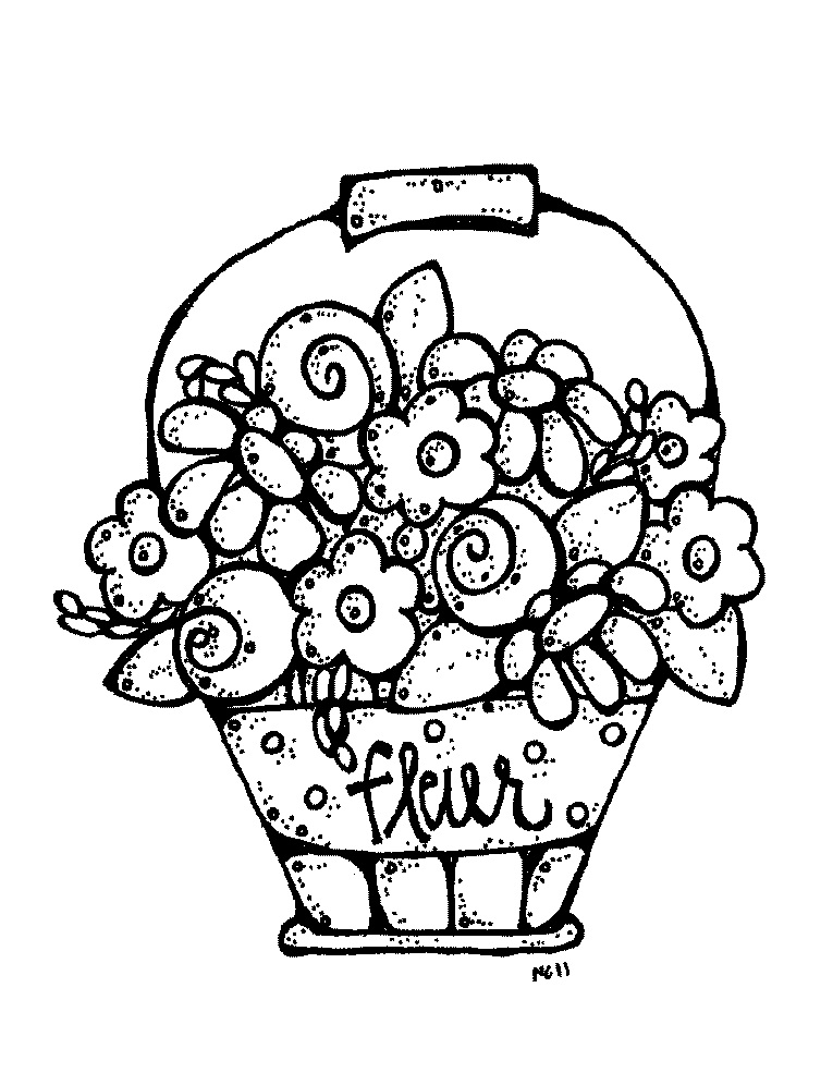 Flower Bouquet Drawings