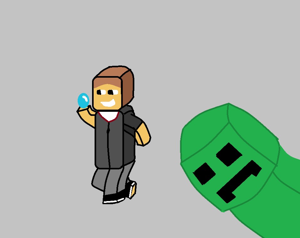 I will make a cartoon of you MINECRAFT character for free 