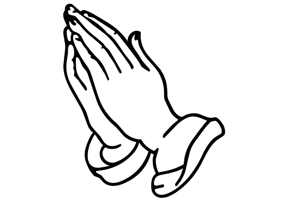 Praying Hands Cartoon 