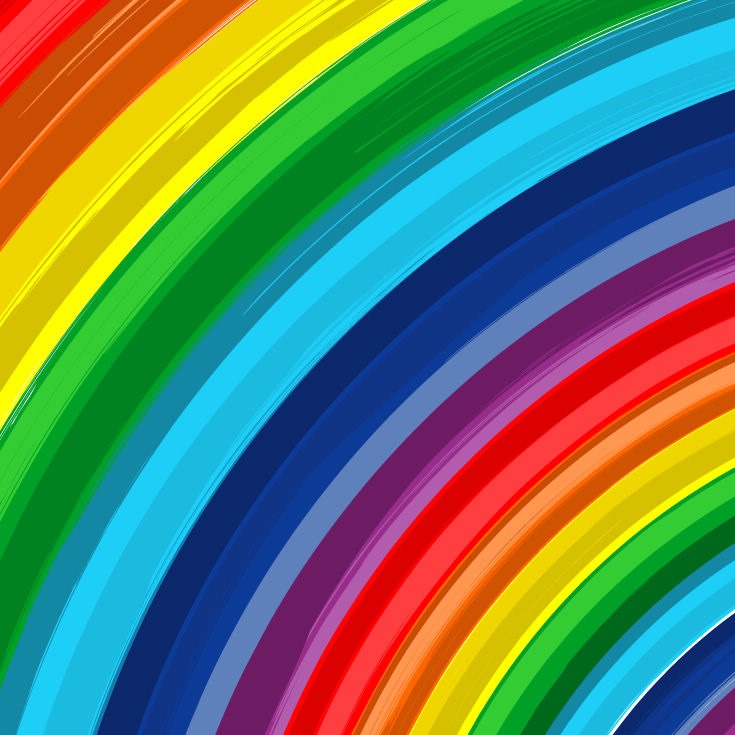 Rainbow Abstract Vector Background | Free Vector Graphics | All 