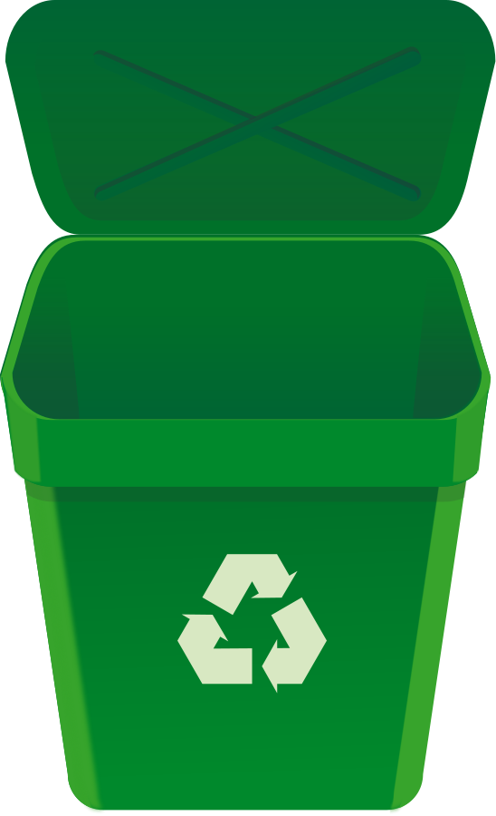 Recycle can Clipart, vector clip art online, royalty free design 