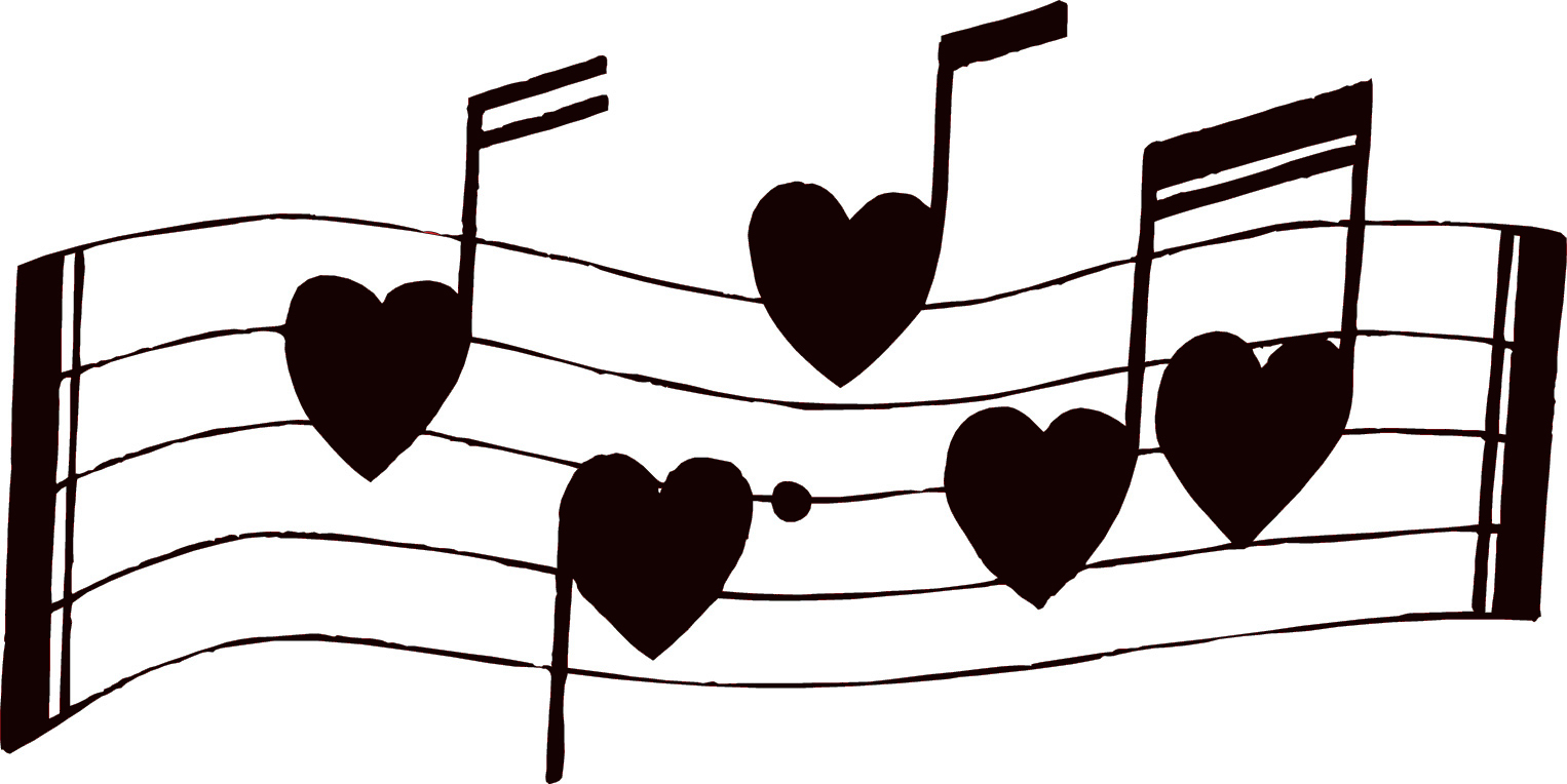 Music Notes Heart Clipart | Clipart library - Free Clipart Images