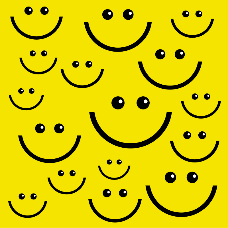 Clipart - Smiley Face Background