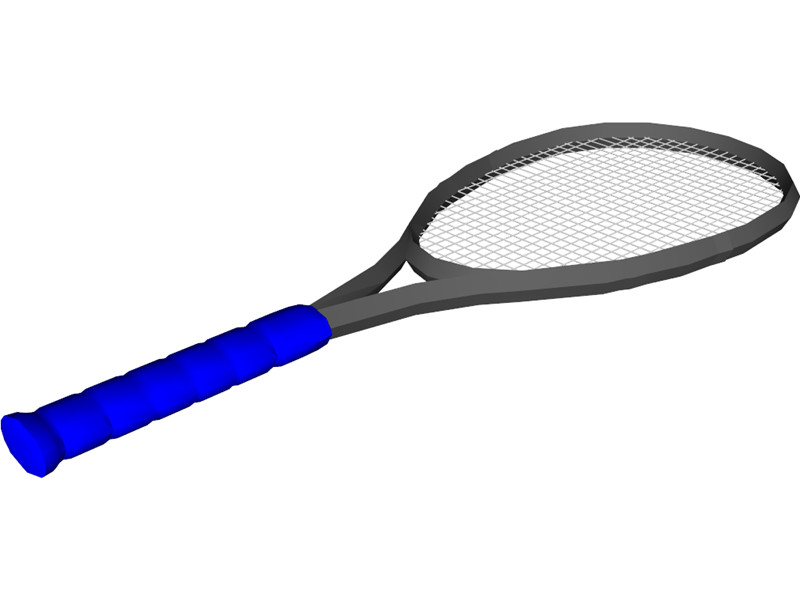 Tennis Racquet 3D Model Download | 3D CAD Browser