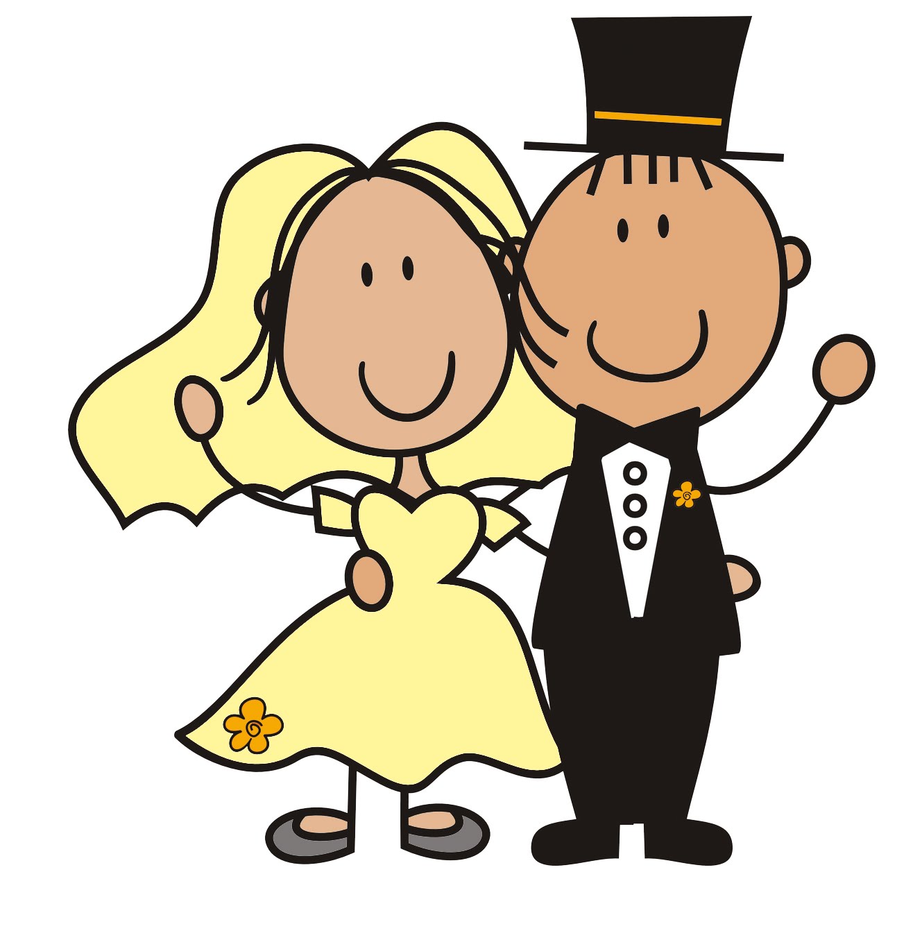 Free Wedding Couple Cartoon Images, Download Free Wedding Couple