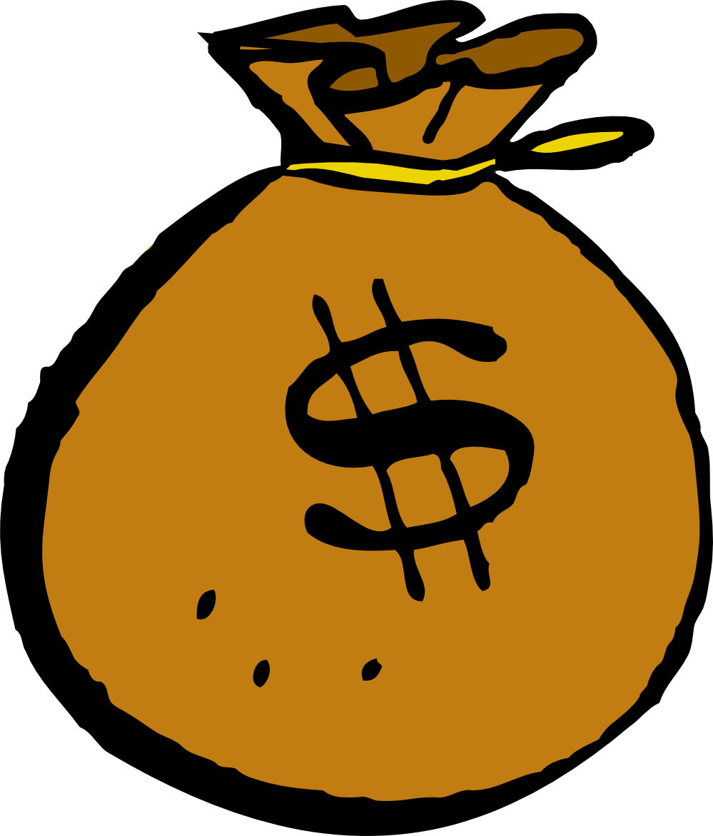 Money Bag Tattoos - Clipart library