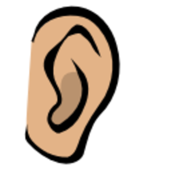 Ear image - vector clip art online, royalty free  public domain