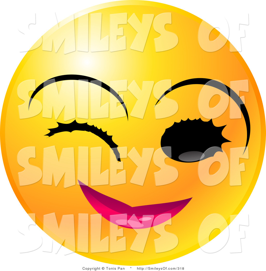 free animated clipart wink - photo #34