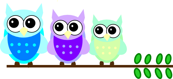 Owl Family clip art - vector clip art online, royalty free 