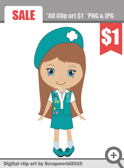 free american girl clipart - photo #49