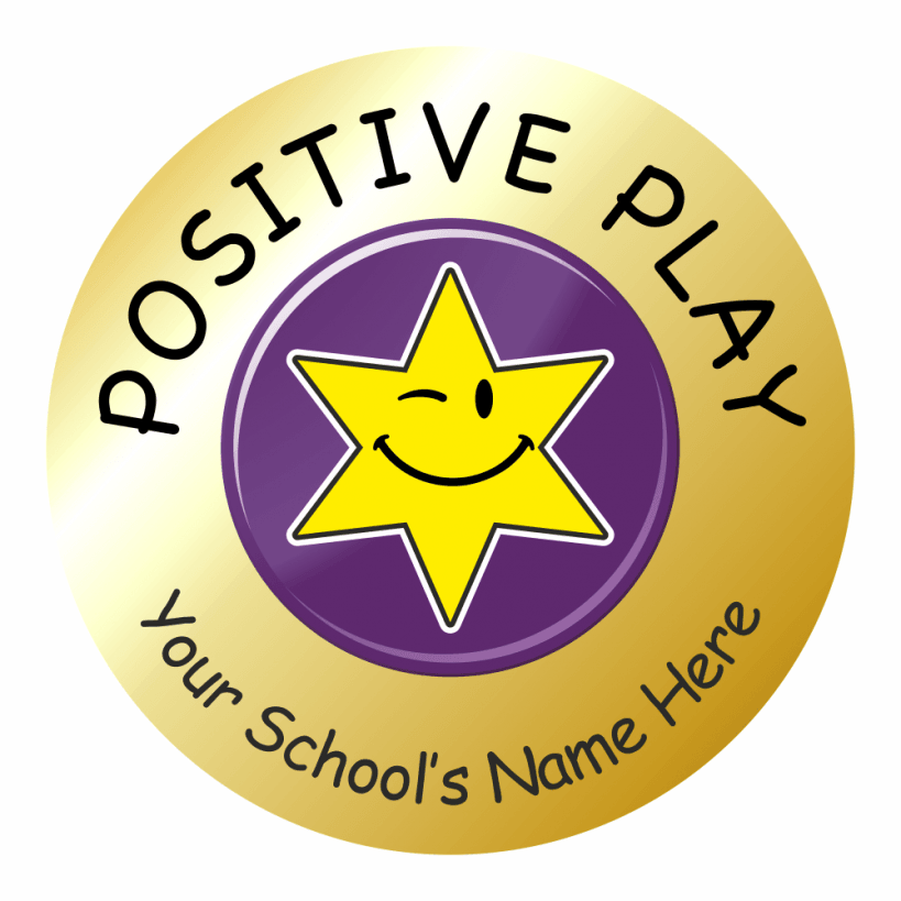 Gold Star Positive Play Stickers | For Teachers