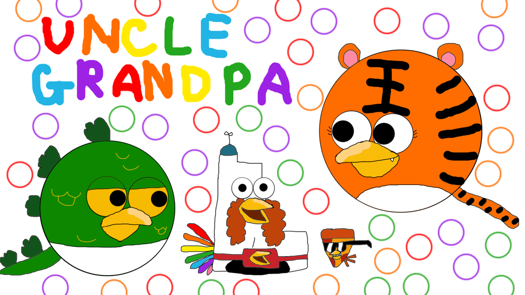Uncle Grandpa cast as Angry Birds! by MaryPeachBird on Clipart library