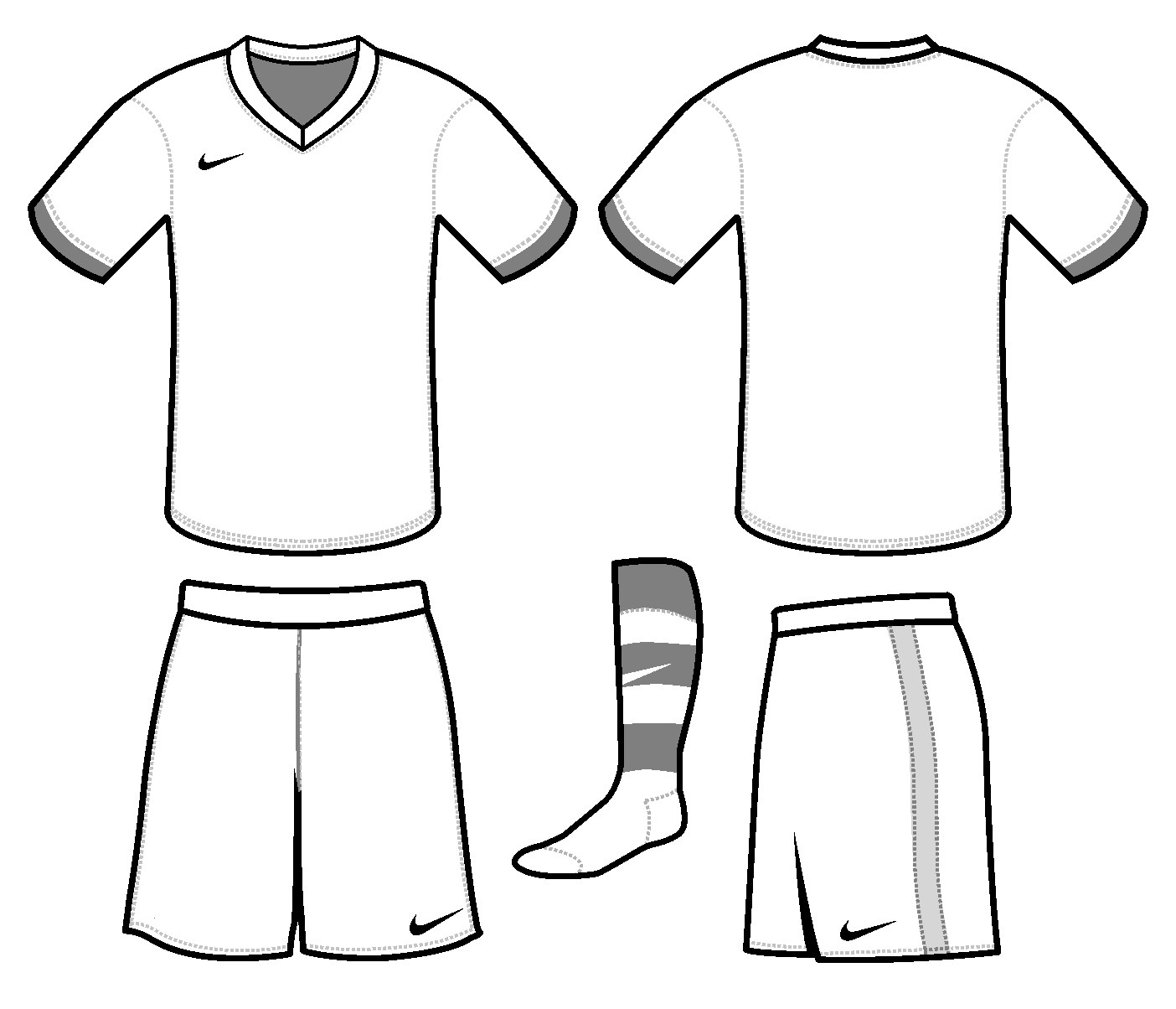 Football teams shirt and kits fan: September 2010 Clip Art Library