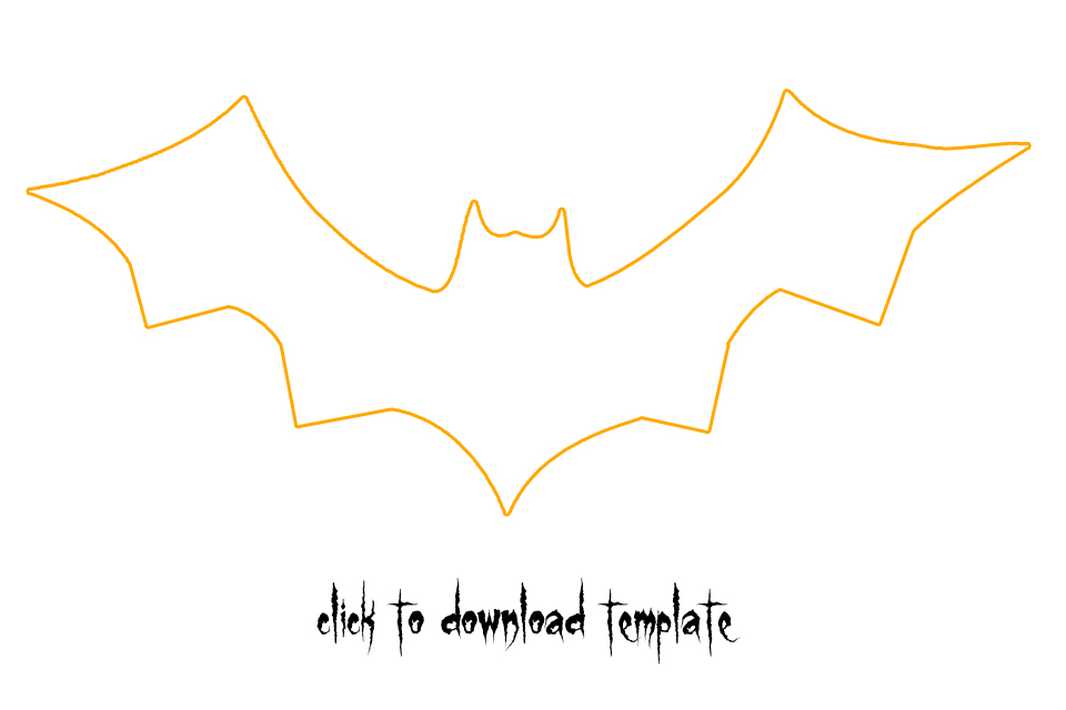 Free Bat Template, Download Free Bat Template png images, Free ClipArts