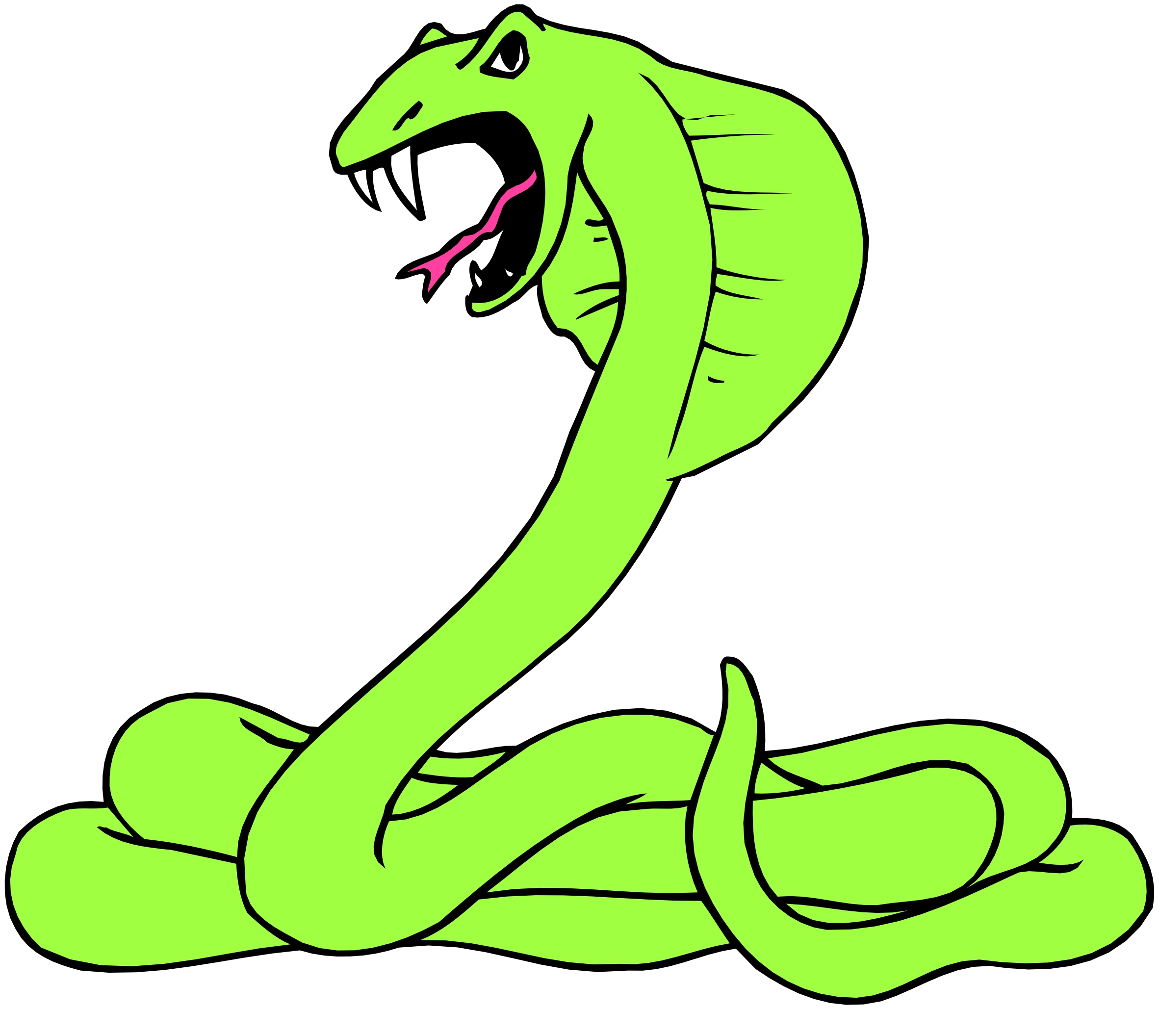 free clipart cartoon snakes - photo #25
