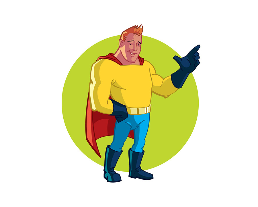 cartoon network super heroe - Clip Art Library