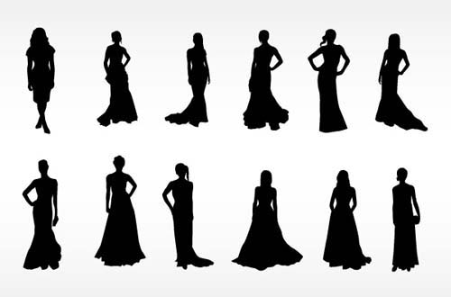 30 Free Vector People Silhouettes | Pixelbell
