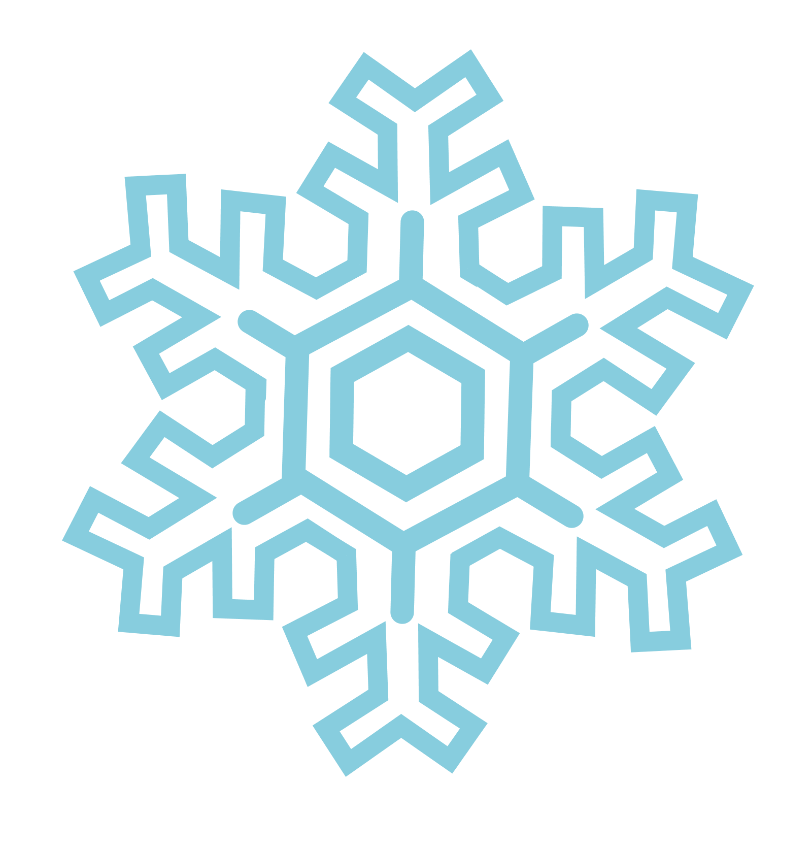 Stylized Snowflakes 20159 Download Royalty Free Vector Eps Clipart 