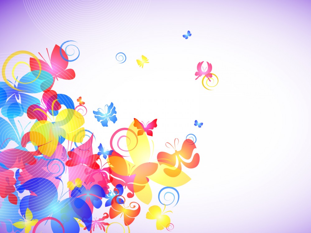Powerpoint Green Butterfly Background Images  Pictures - Becuo