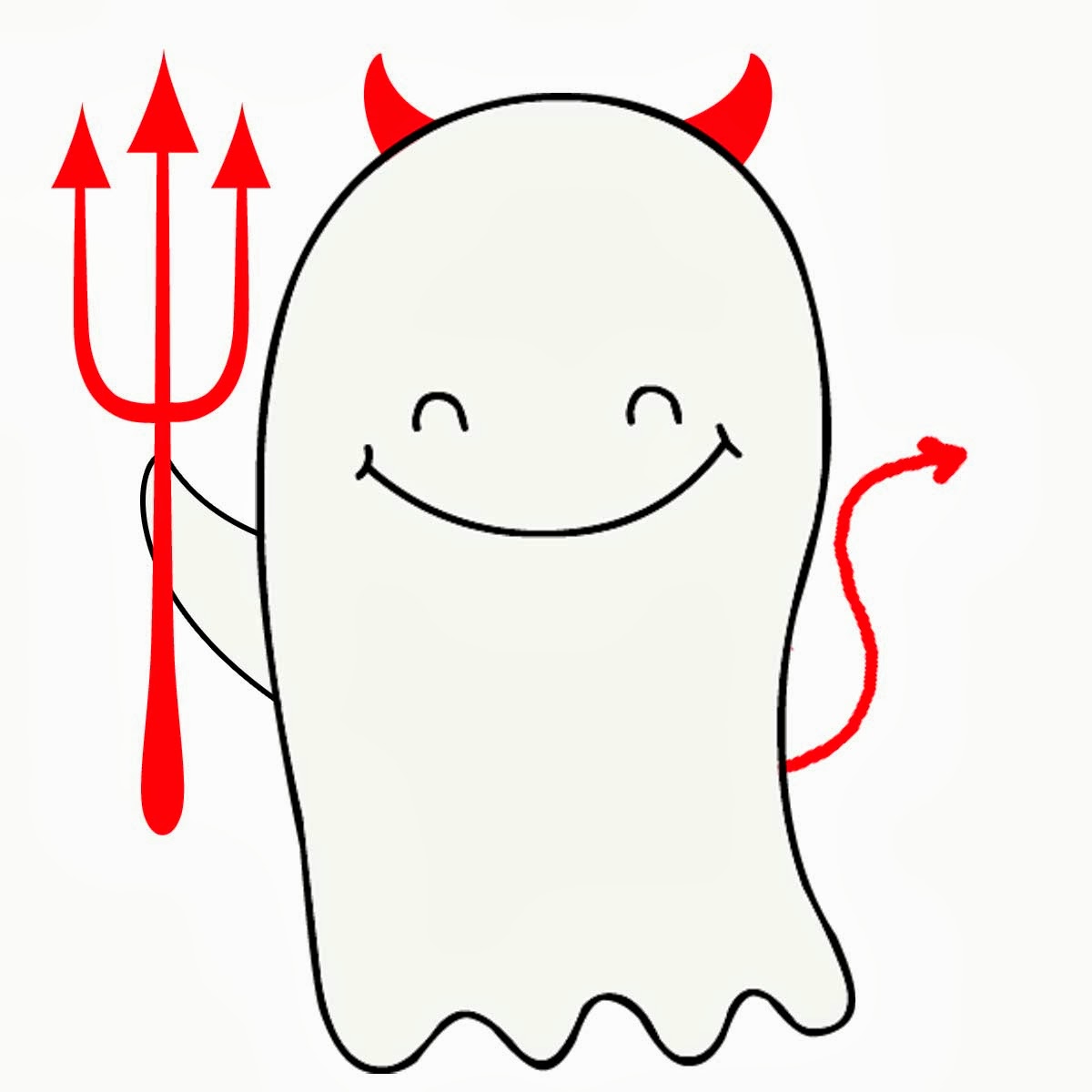Printable Halloween Ghosts by Carissa Miss - Happiness is Homemade