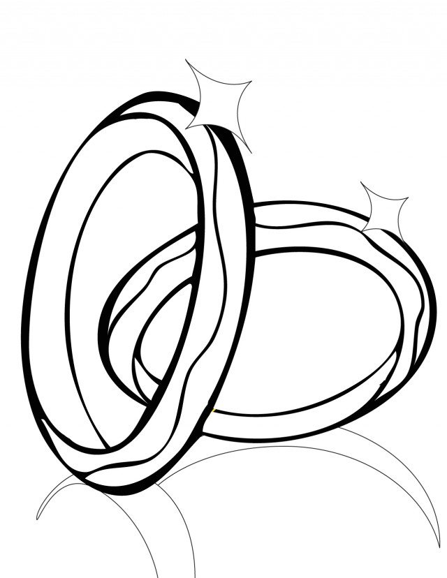 Coloring Pages Wedding Rings Coloring Pages Coloring Pages For 