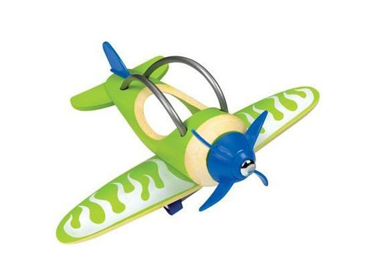 Hape International Bamboo Airplane Toy | Inhabitots