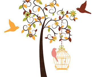 Popular items for birdcages clip art 