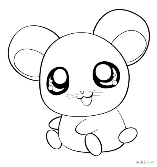 cute baby cartoon animals drawing