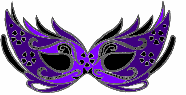 Masquerade clip art - vector clip art online, royalty free 