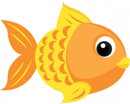 cute goldfish clipart