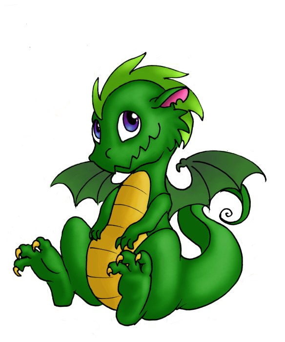 Cute Baby Dragon Clipart | Clipart library - Free Clipart Images
