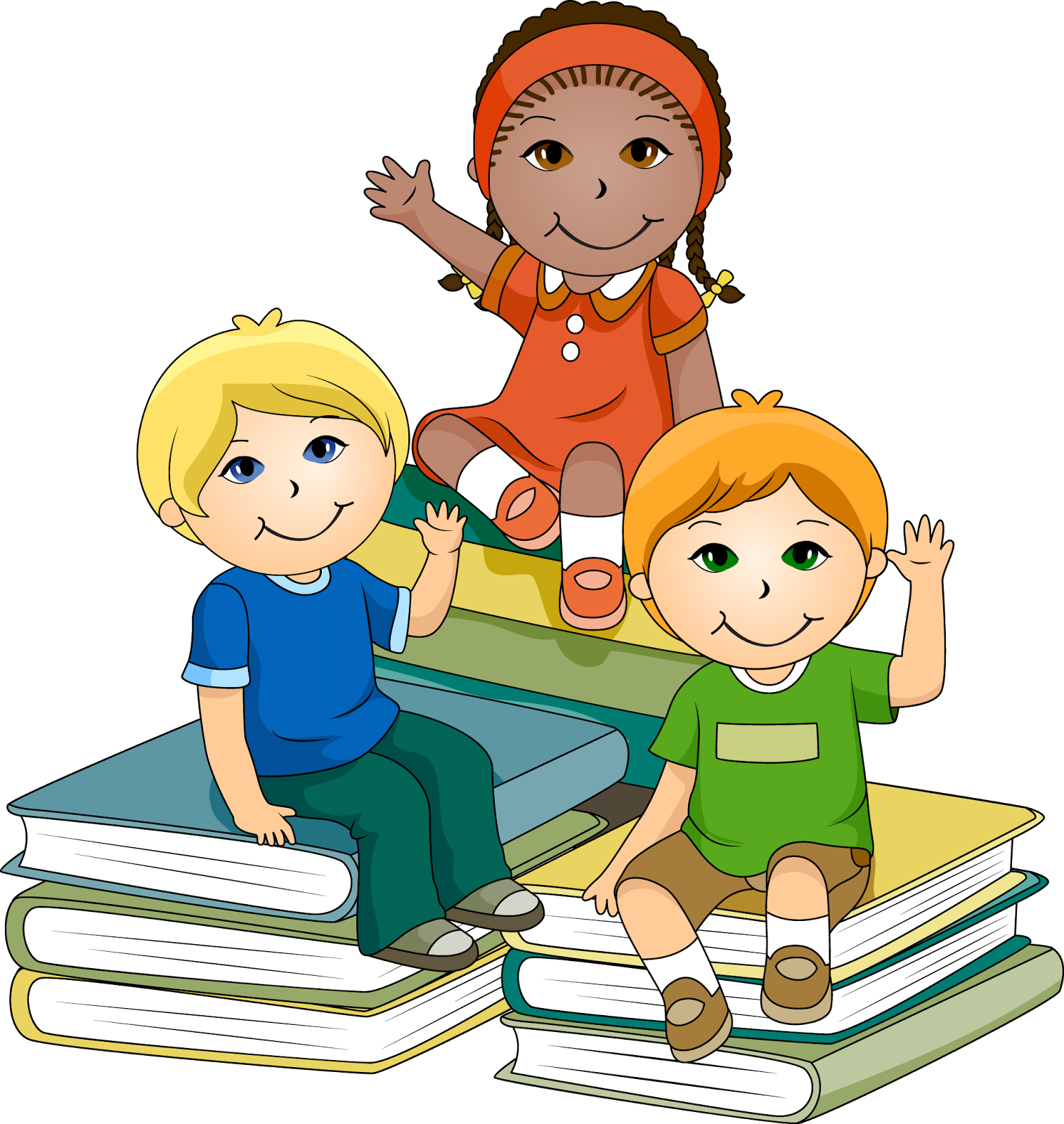 Pictures Of Children Reading Books - Clipart library