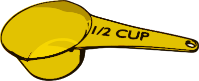 Pix For  1 Cup Measuring Cup Clip Art