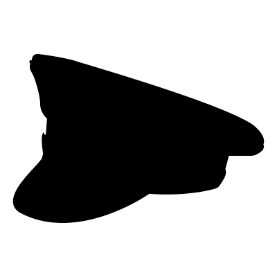 Vector Police cap, Vector Art, Police cap Stock Vector : Vectoriel.