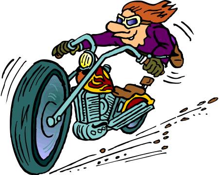 Funny Motorcycle Cartoons