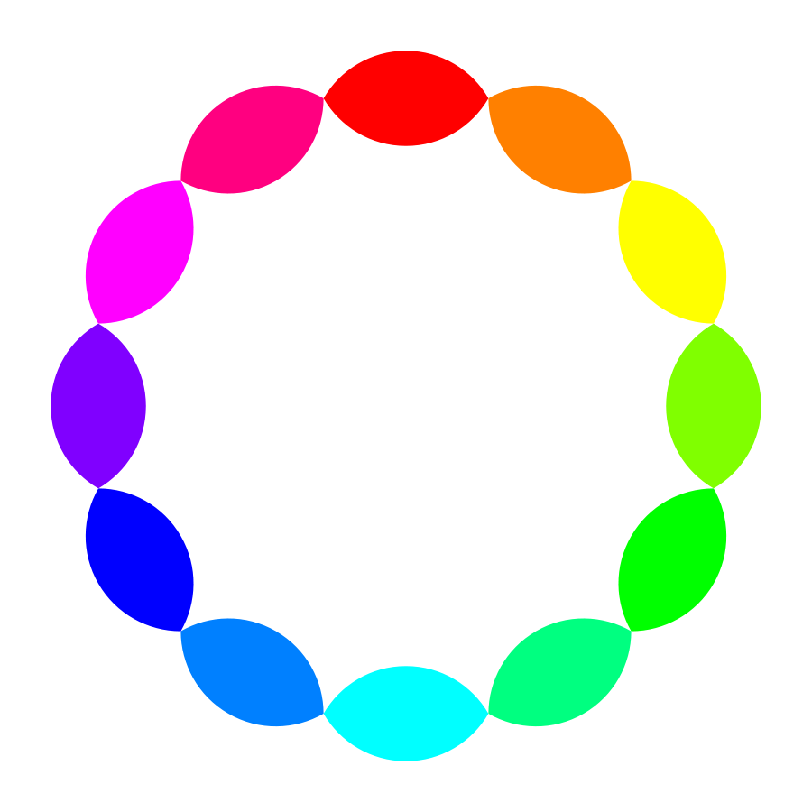 13 circles rainbow Clipart, vector clip art online, royalty free 