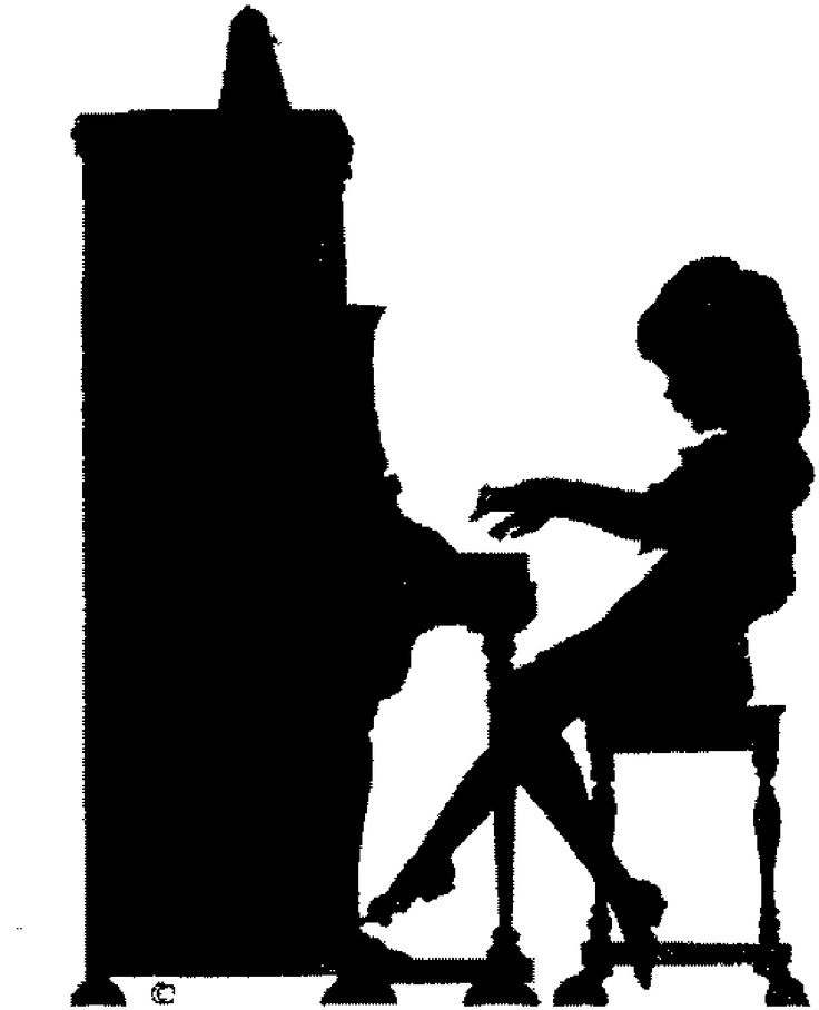 Upright Piano Clipart