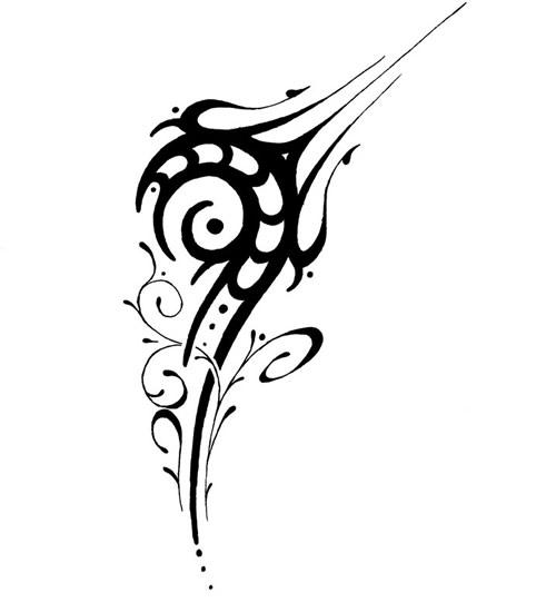 tribal tattoos to draw - Clip Art Library