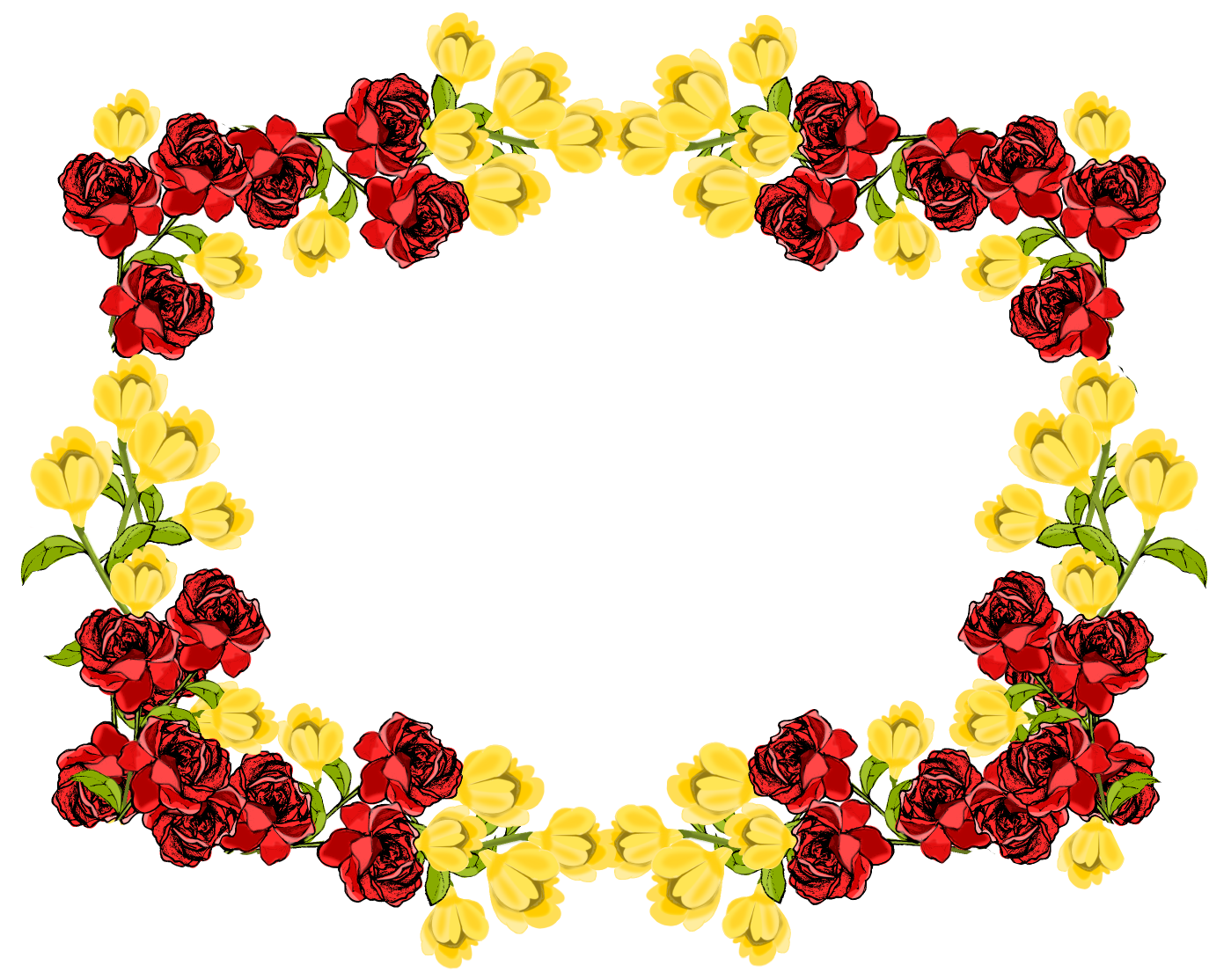 Free Flower Border Png, Download Free Flower Border Png png images