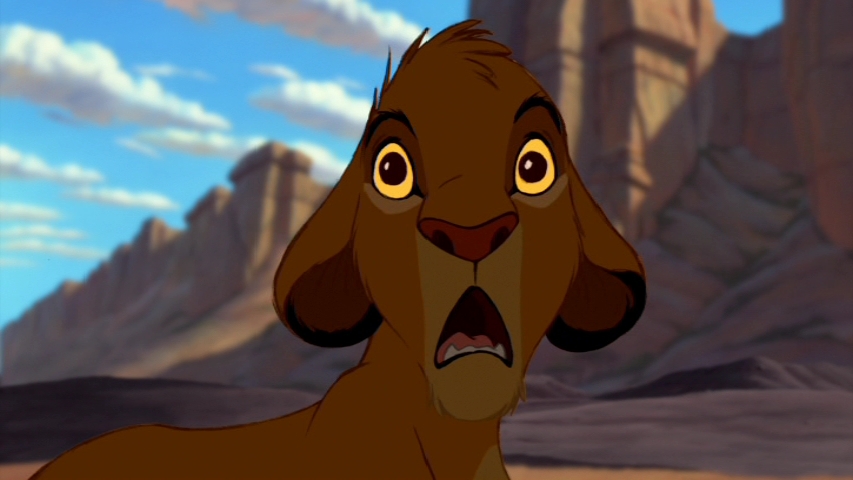 Whose face looks more scared? Poll Results - The Lion King - Fanpop