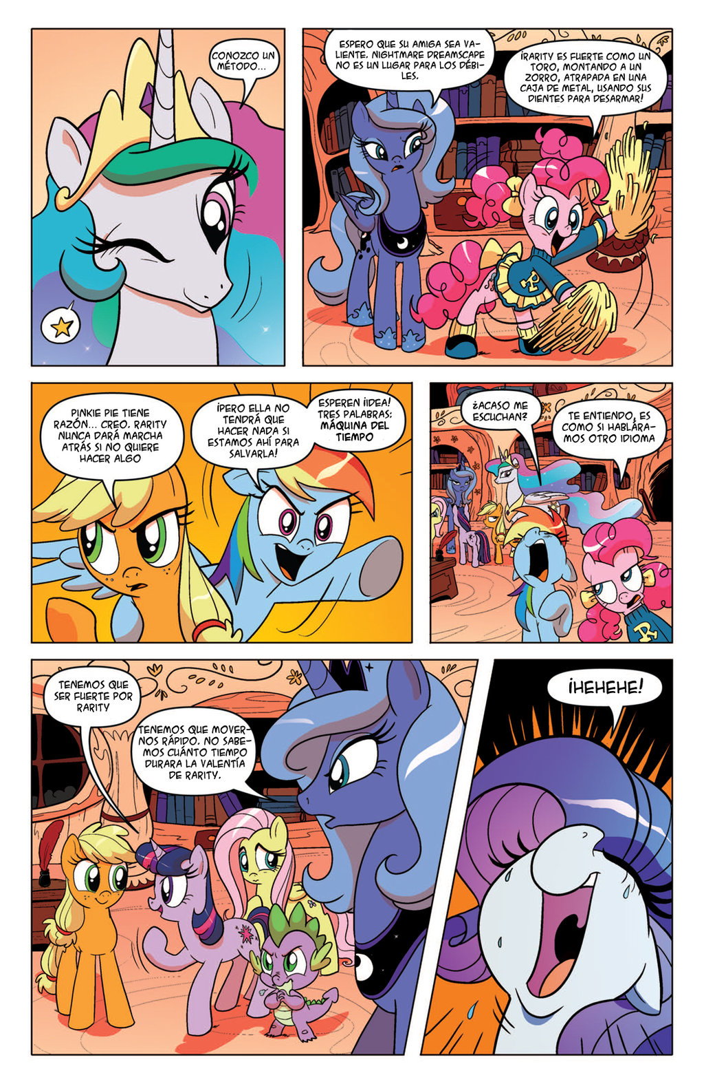 My Little Pony Comic #5 Spanish (24/27) by cejs94 on Clipart library