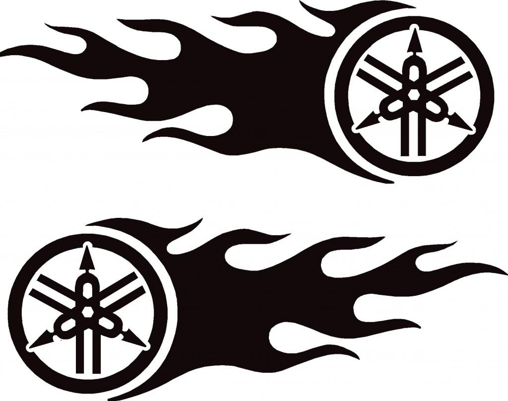 yamaha bike stickers design - Clip Art Library