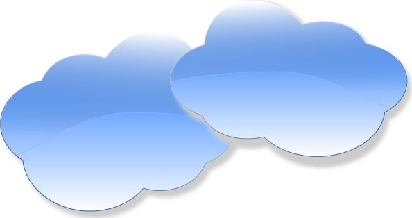 When Cloud Cartoon Thinking Clipart