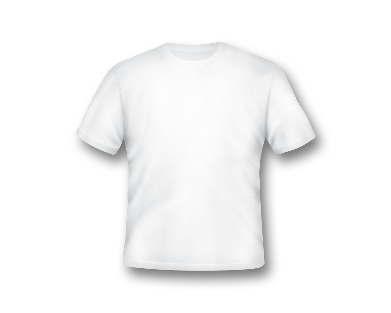 Blank White Tee Shirt TemplateFashionable | Fashionable
