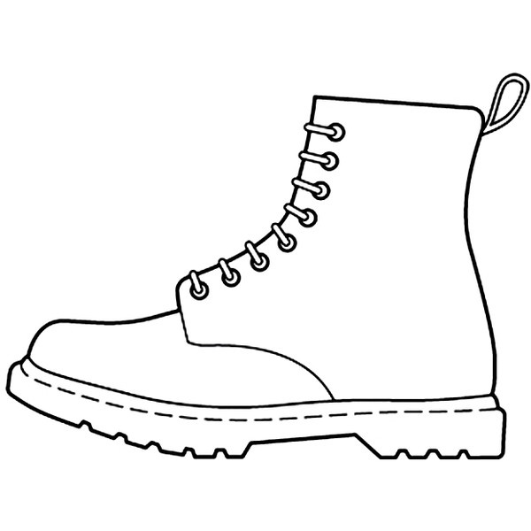 Free Shoe Outline Template, Download 