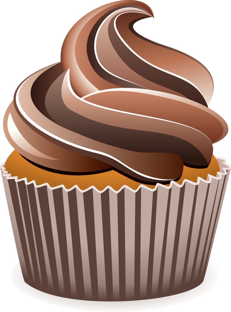Clipart library: More Like Chocolate Cupcake Png by MaddieLovesSelly