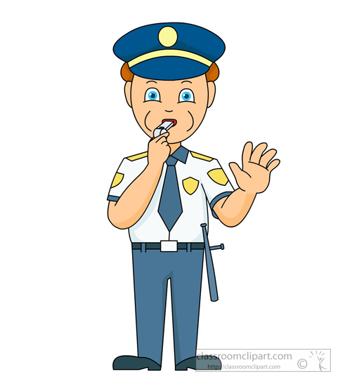 free clipart cartoon policeman - photo #45